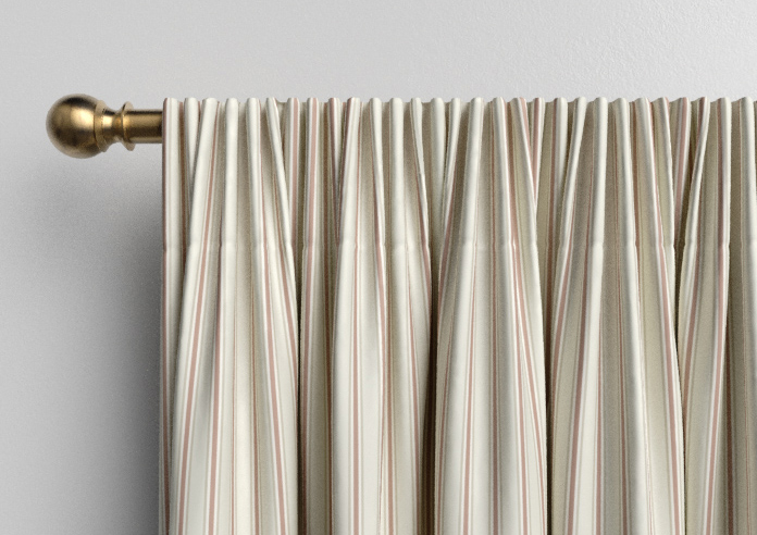 The British Stripe Co. Mary, Dover No.1 - Made to Measure Curtains - Image 9